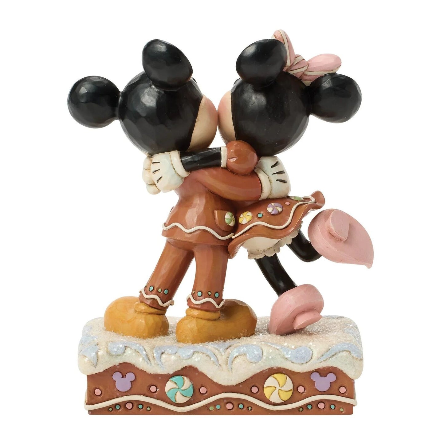 DISNEY TRADITIONS BY JIM SHORE CHRISTMAS MICKEY & MINNIE GINGERBREAD