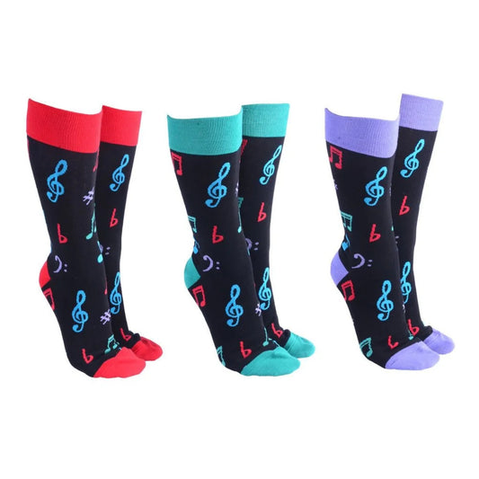 Sock Society Musical Notes
