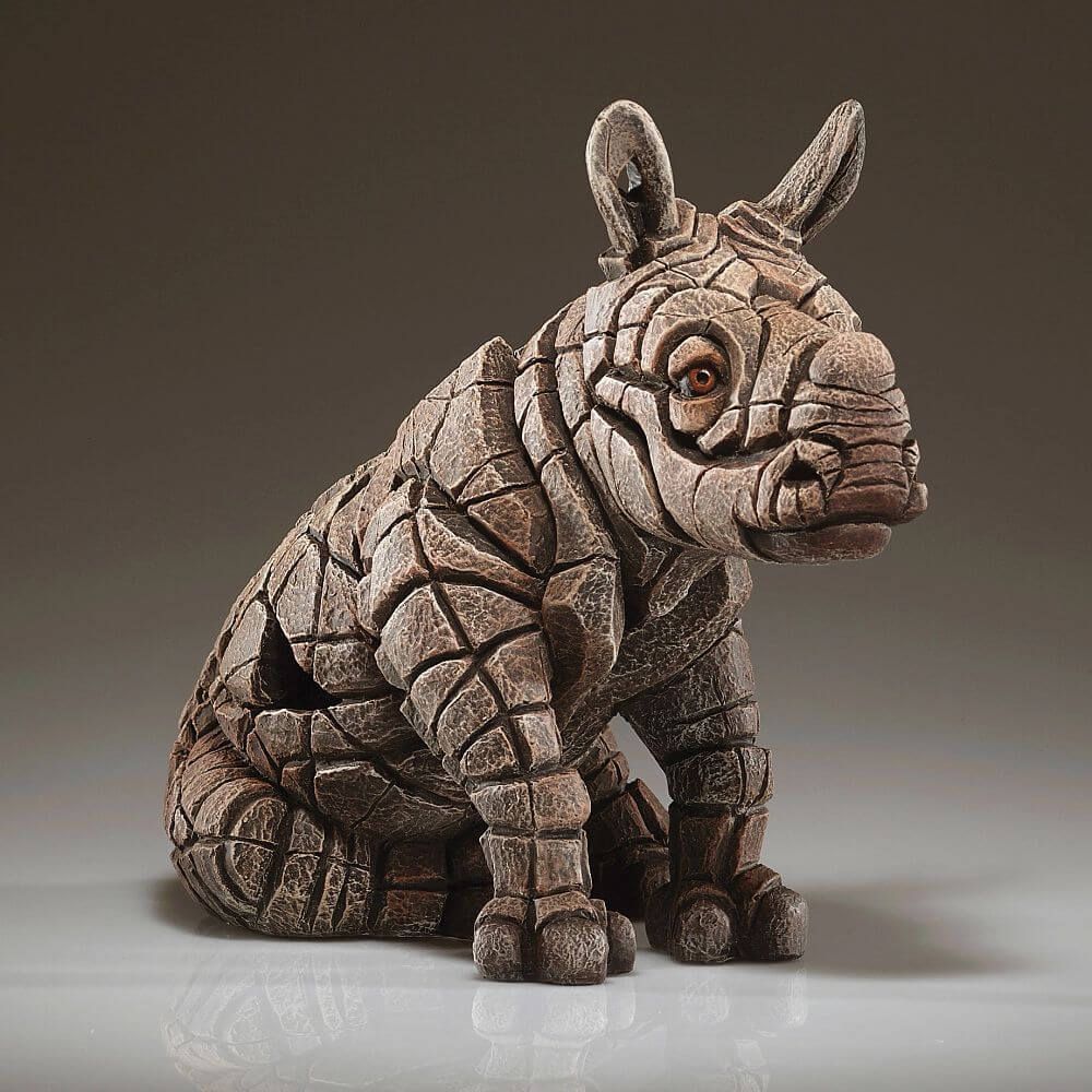 EDGE SCULPTURE RHINO CALF FIGURE
