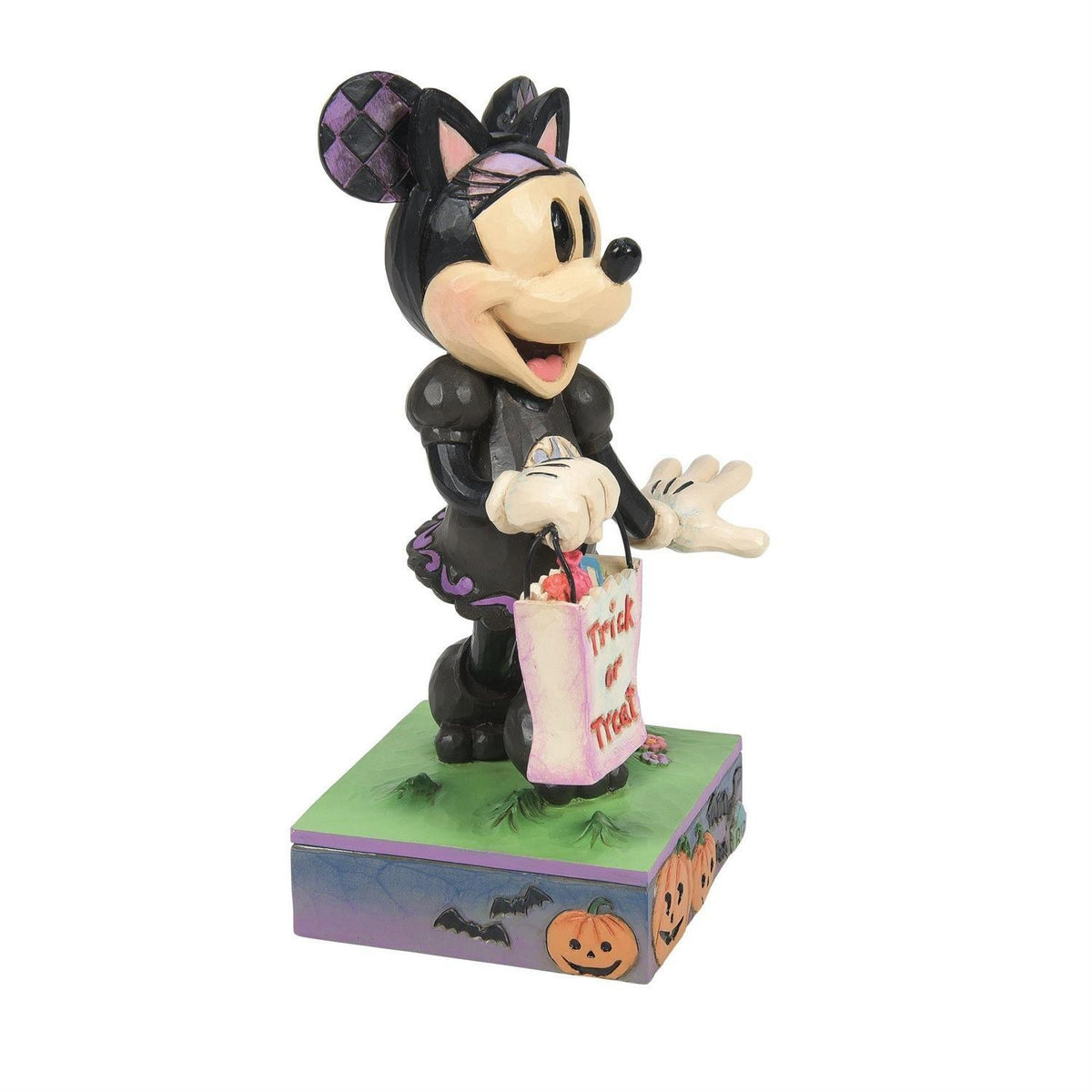DISNEY TRADITIONS BY JIM SHORE HALLOWEEN MINNIE BLACK CAT COSTUME