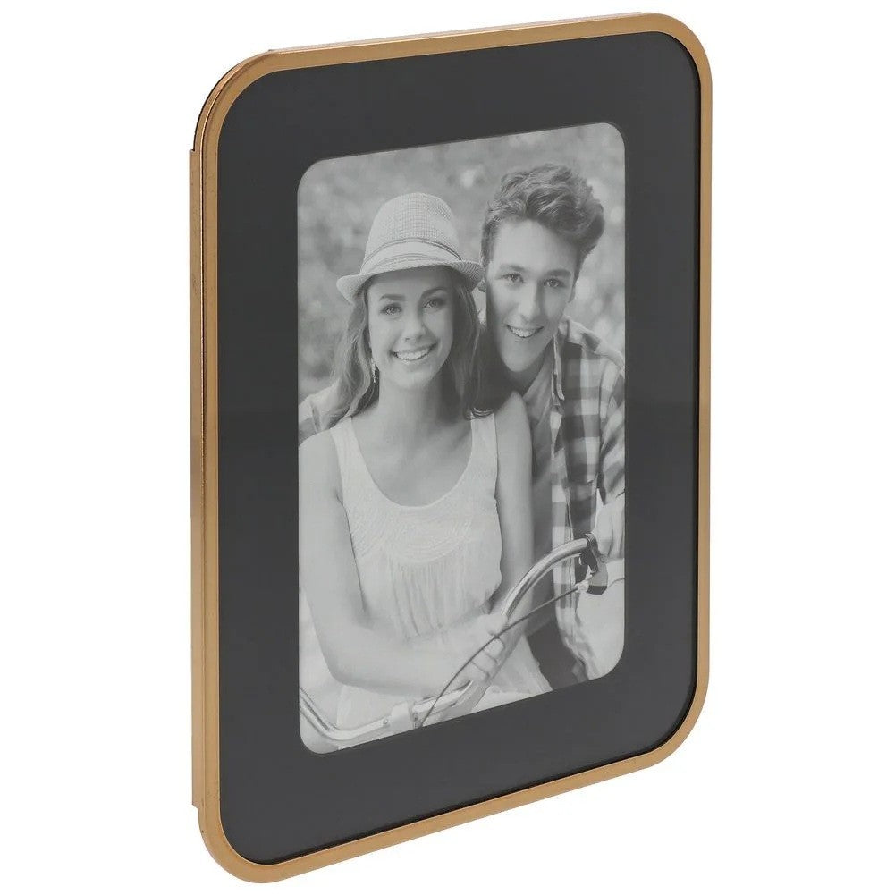 Photo Frame Bronze Curved 5x7