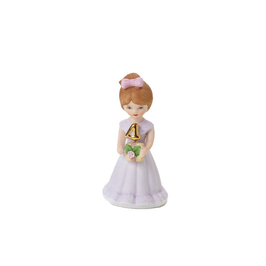 GROWING UP GIRL AGE 4 BRUNETTE BY ENESCO