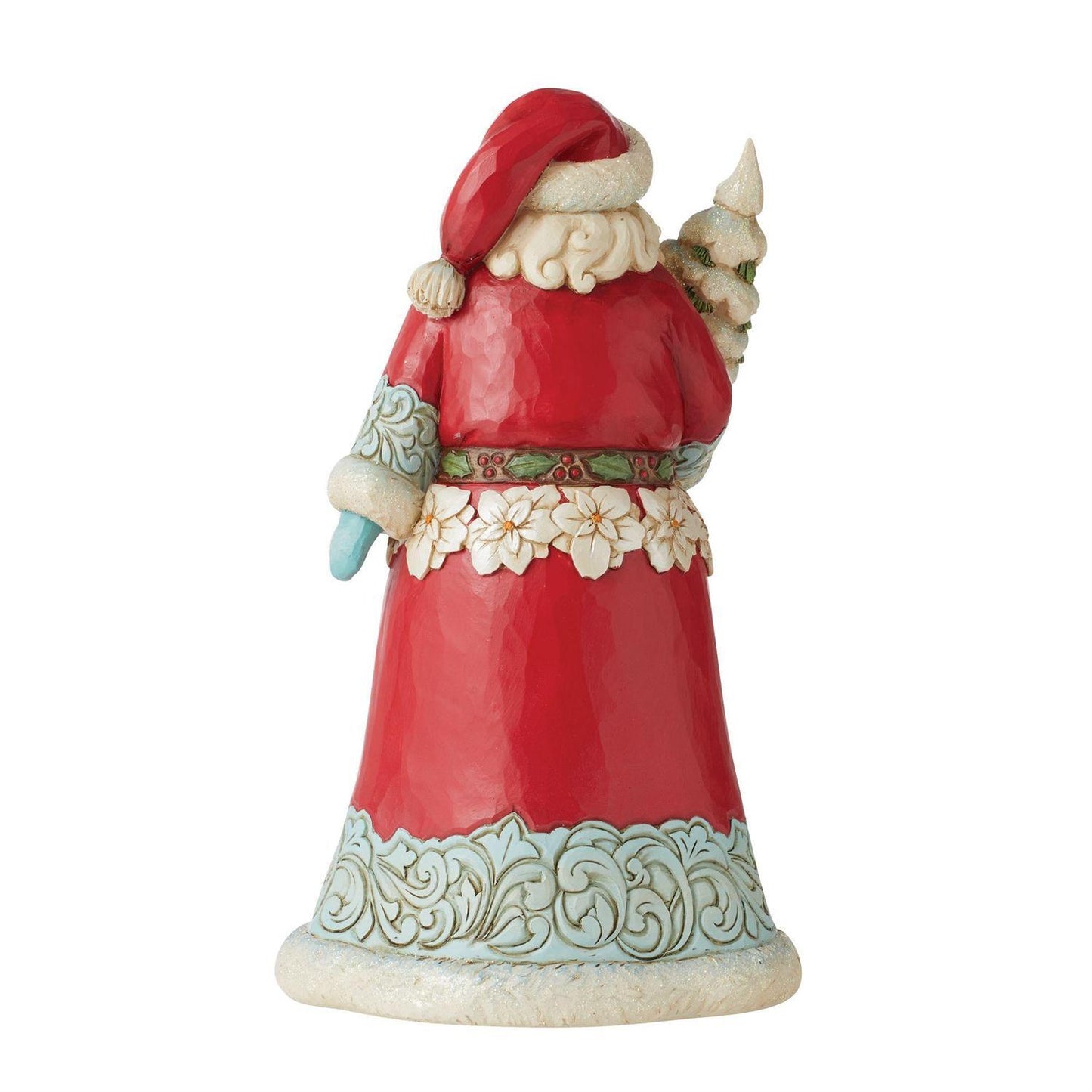 HEARTWOOD CREEK WONDERLAND SANTA WITH TREE 22CM