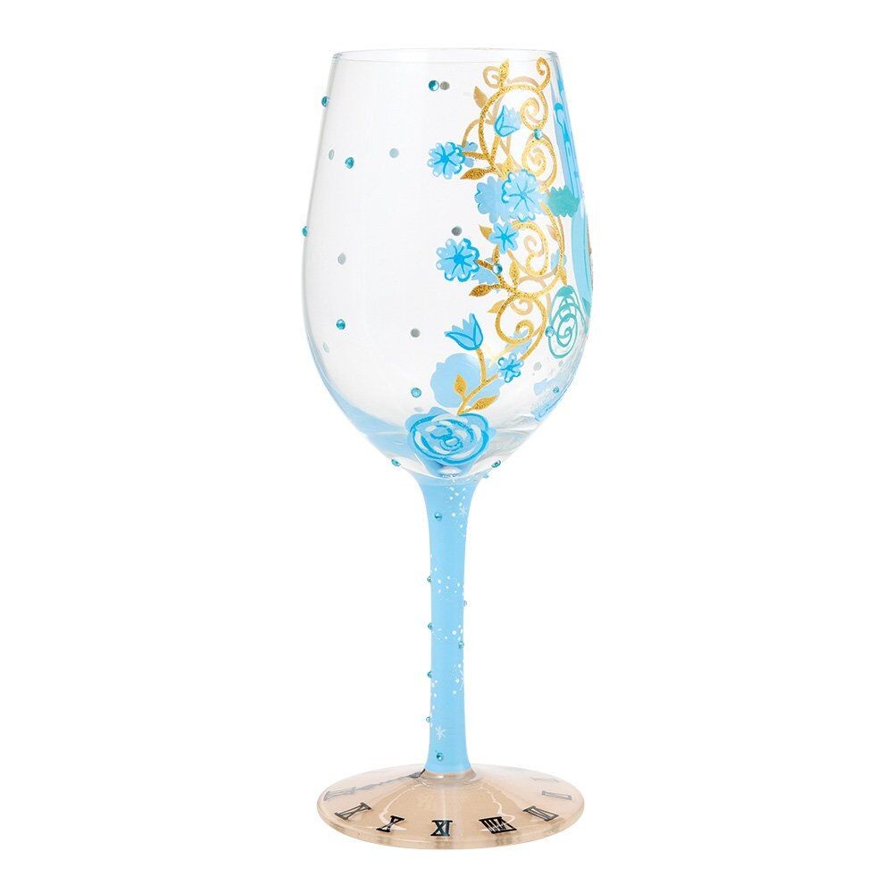 Disney Lolita Stemmed Glass Cinderella 'Midnight Dreams'