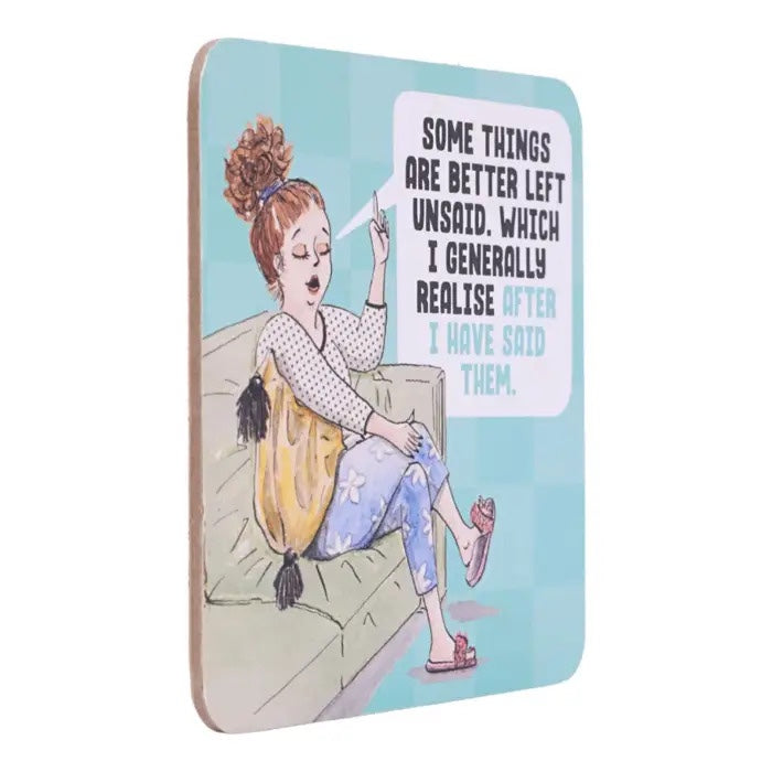 Olive & Co. Unsaid Coaster