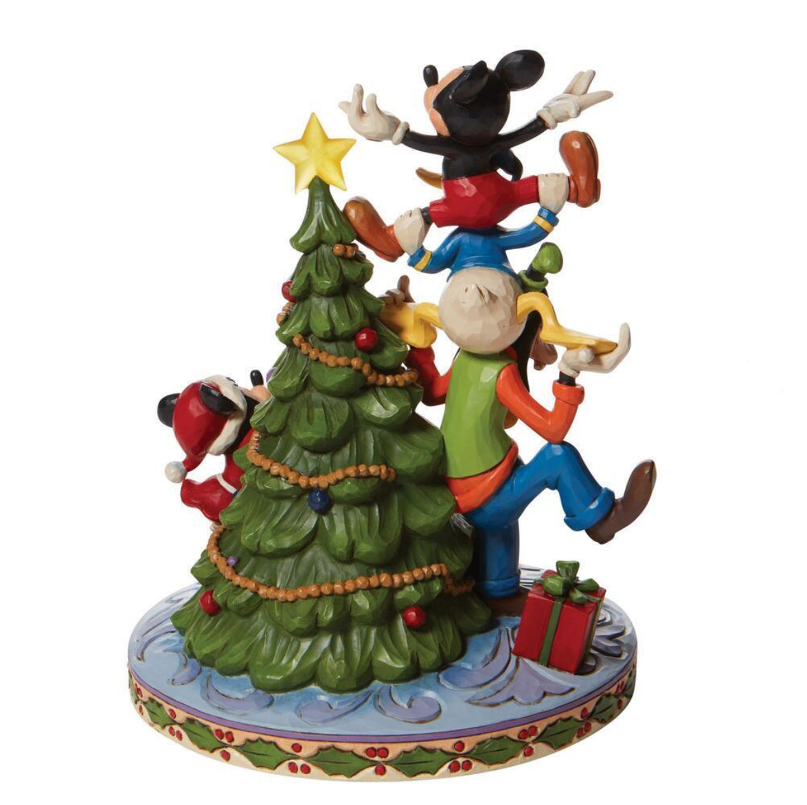 DISNEY TRADITIONS BY JIM SHORE FAB FIVE DECORATING TREE
