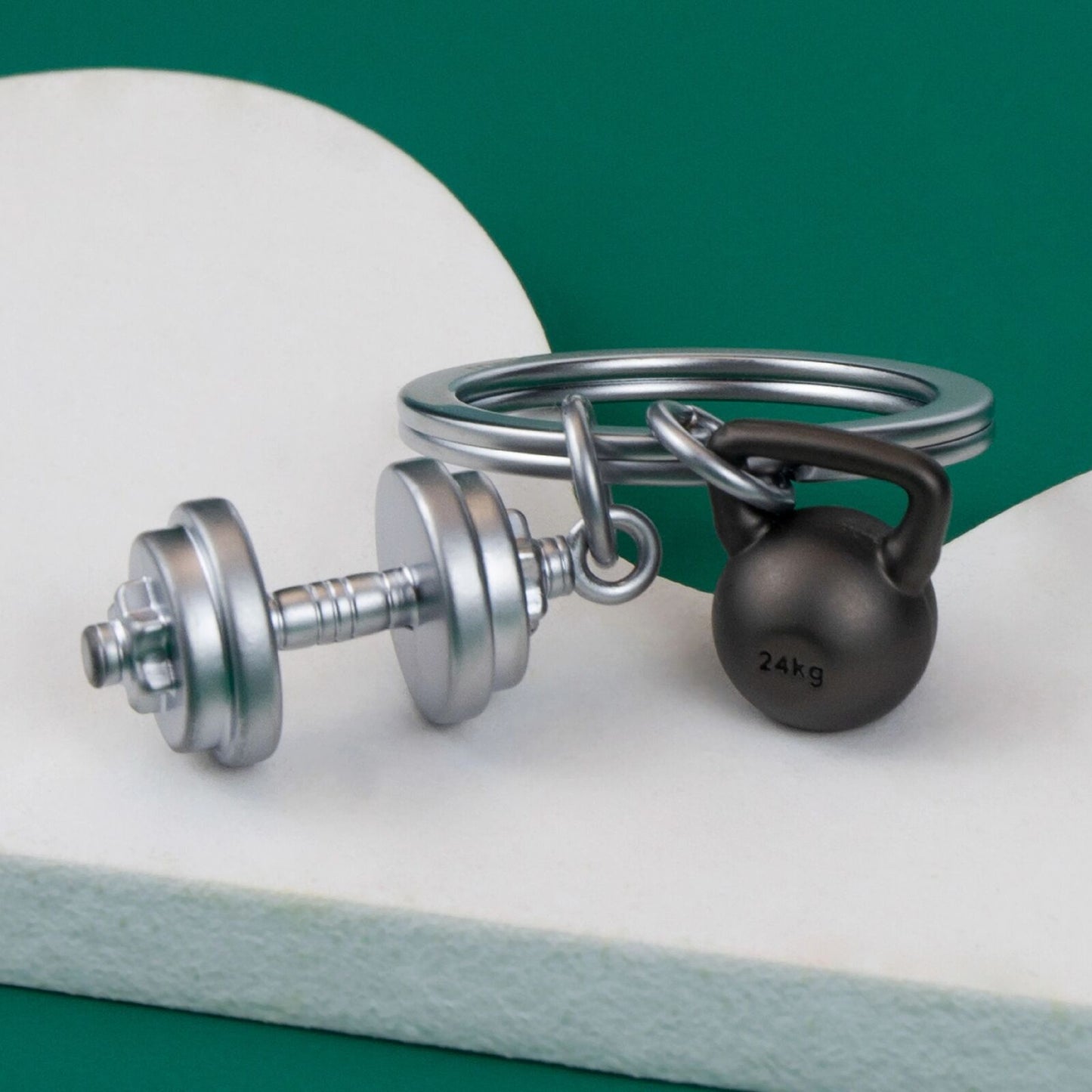 METALMORPHOSE KEYCHAIN DUMBBELL