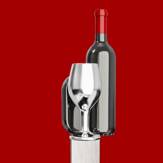 METALMORPHOSE BOOKMARK RED WINE