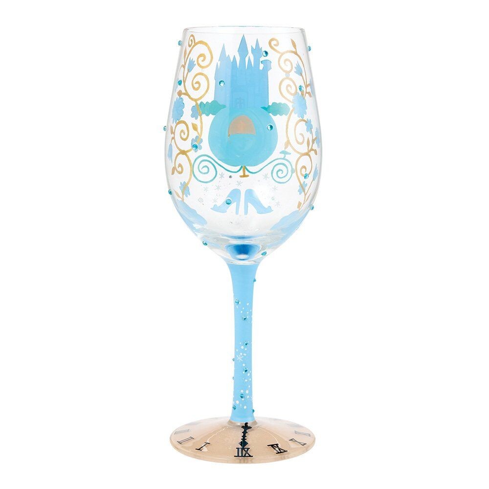 Disney Lolita Stemmed Glass Cinderella 'Midnight Dreams'