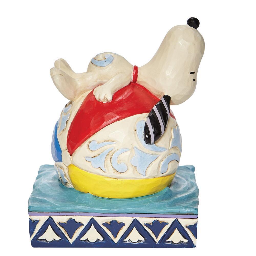 PEANUTS BY JIM SHORE SNOOPY ON BEACH BALL