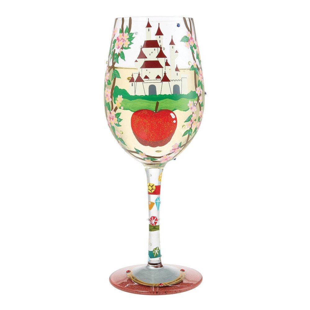 Disney Lolita Stemmed Glass Snow White 'Life Is A Fairytale'