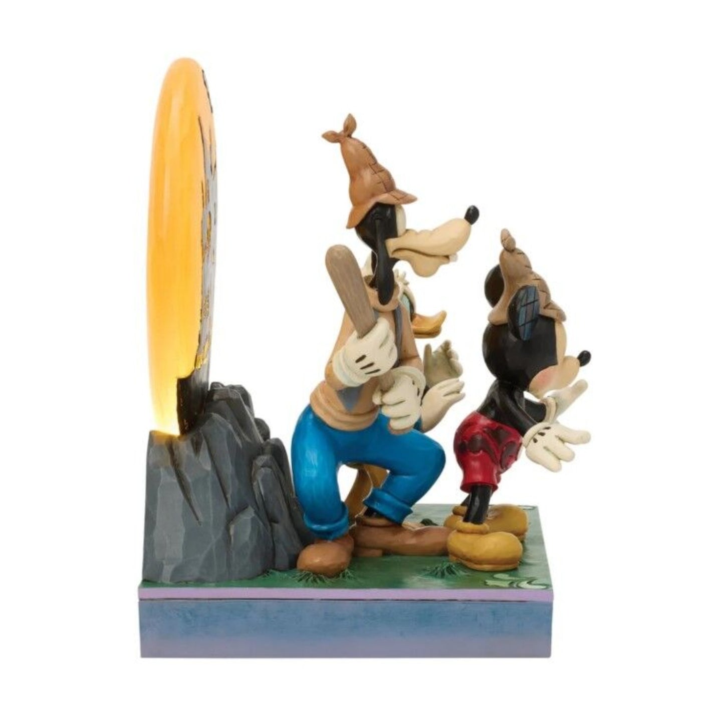DISNEY TRADITIONS BY JIM SHORE MICKEY & FRIENDS LONESOME GHOSTS LED