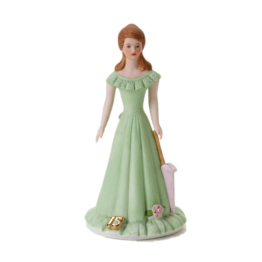 GROWING UP GIRL AGE 15 BRUNETTE BY ENESCO