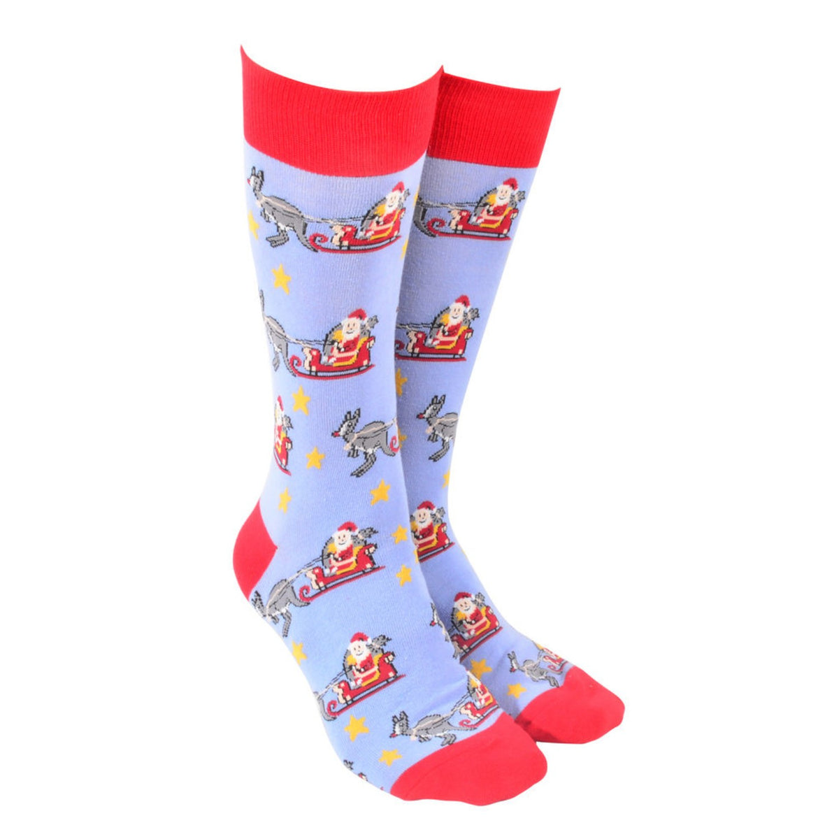 Sock Society Christmas Kangaroo Sleigh