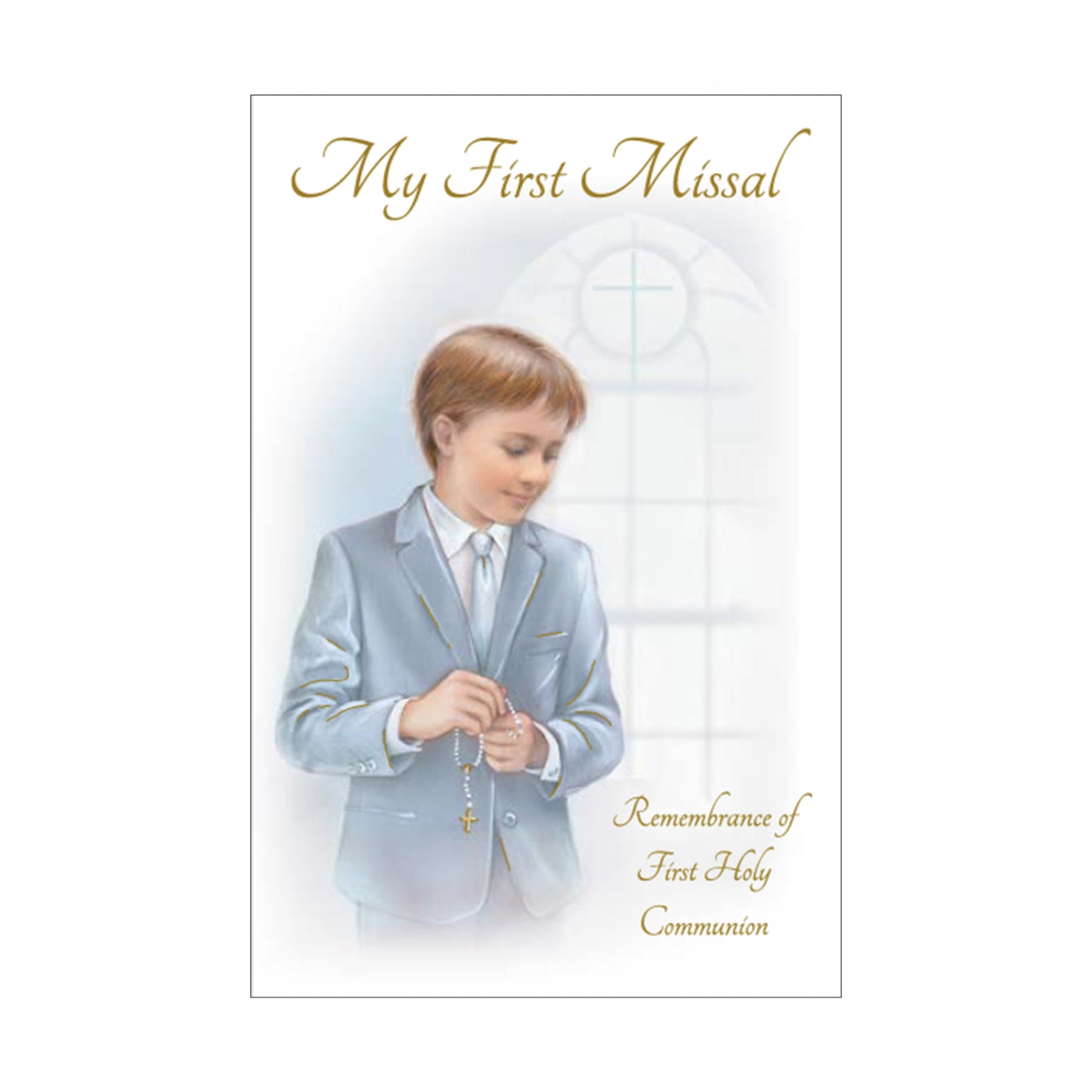 COMMUNION BOOK BOY HARD COVER