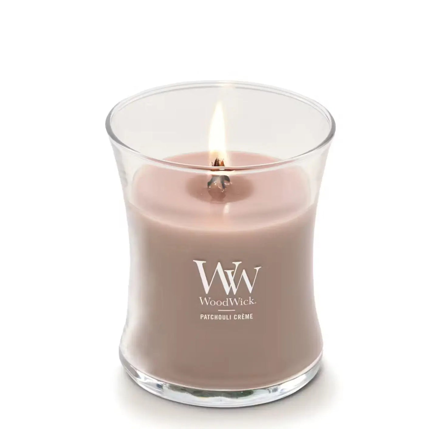 WoodWick Candle Patchouli Crème Medium