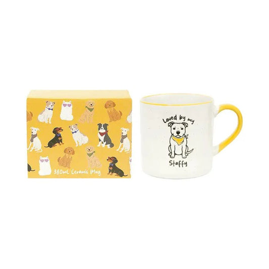 Dog Mug Loved By My Staffy