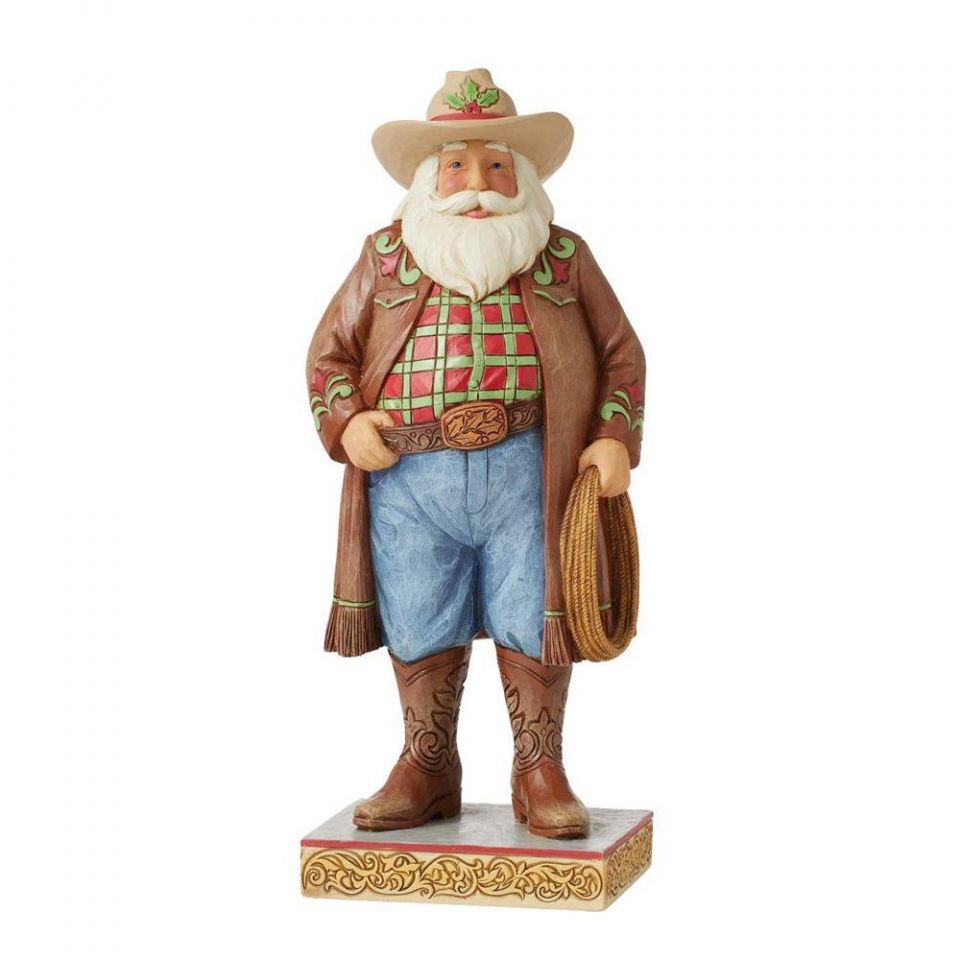 HEARTWOOD CREEK WESTERN SANTA 25CM