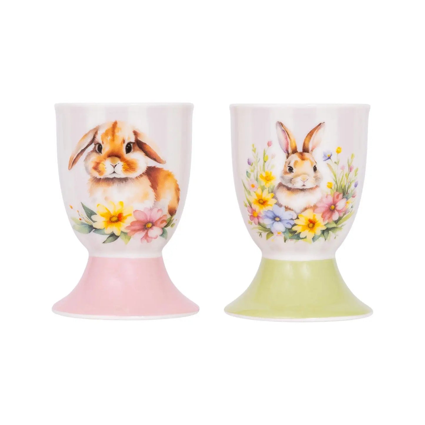 Easter Pink Bunny Egg Cup