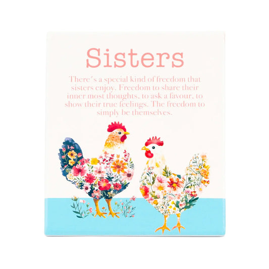 Ceramic Verse Plaque Cottage Grove Sisters