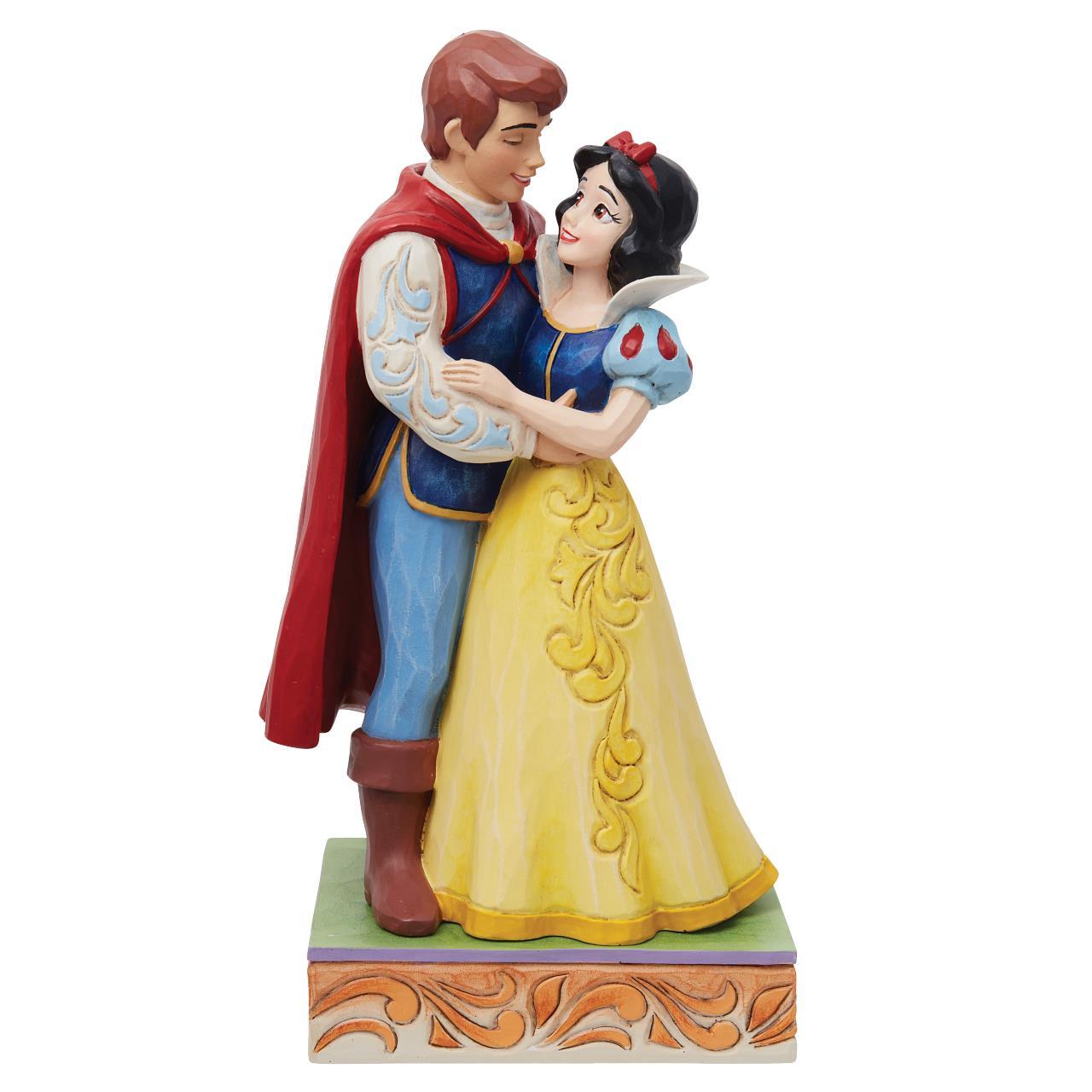DISNEY TRADITIONS BY JIM SHORE SNOW WHITE & PRINCE