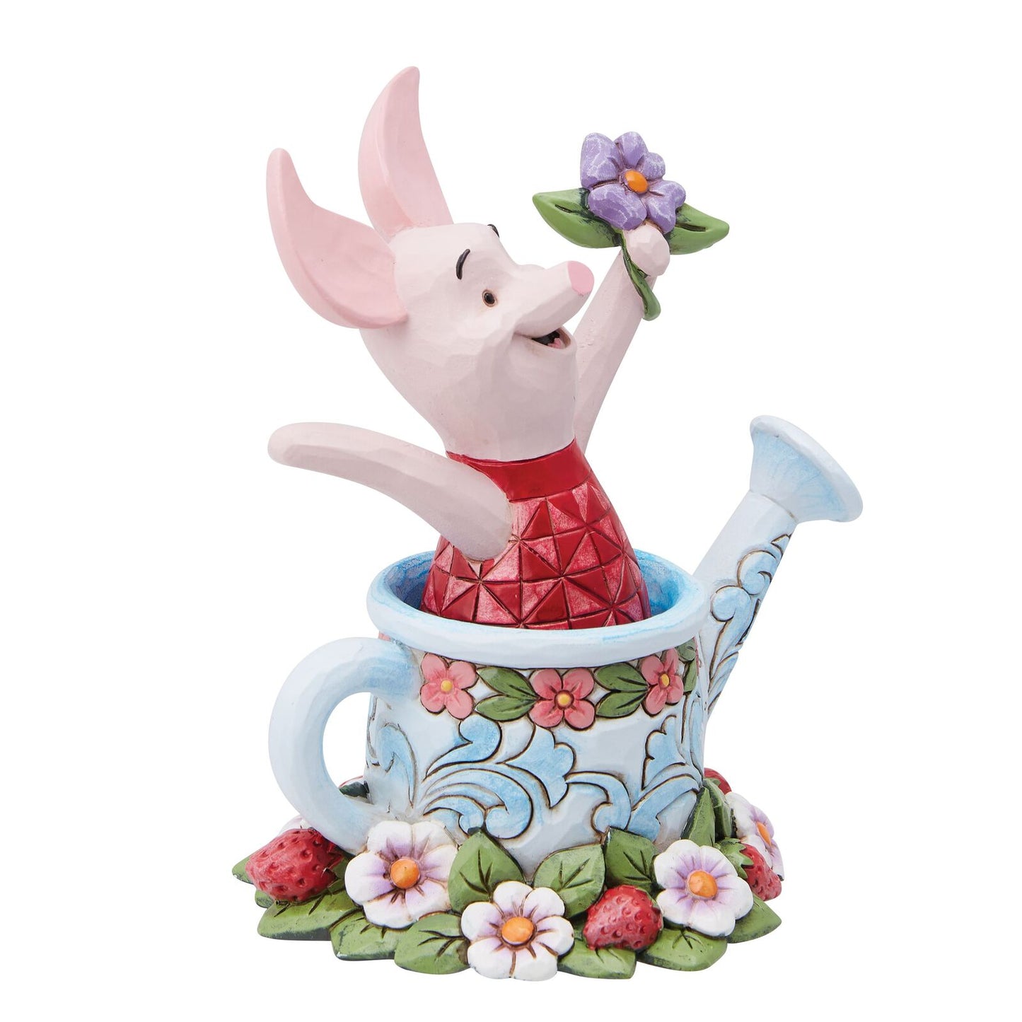 DISNEY TRADITIONS BY JIM SHORE PIGLET IN WATERING CAN