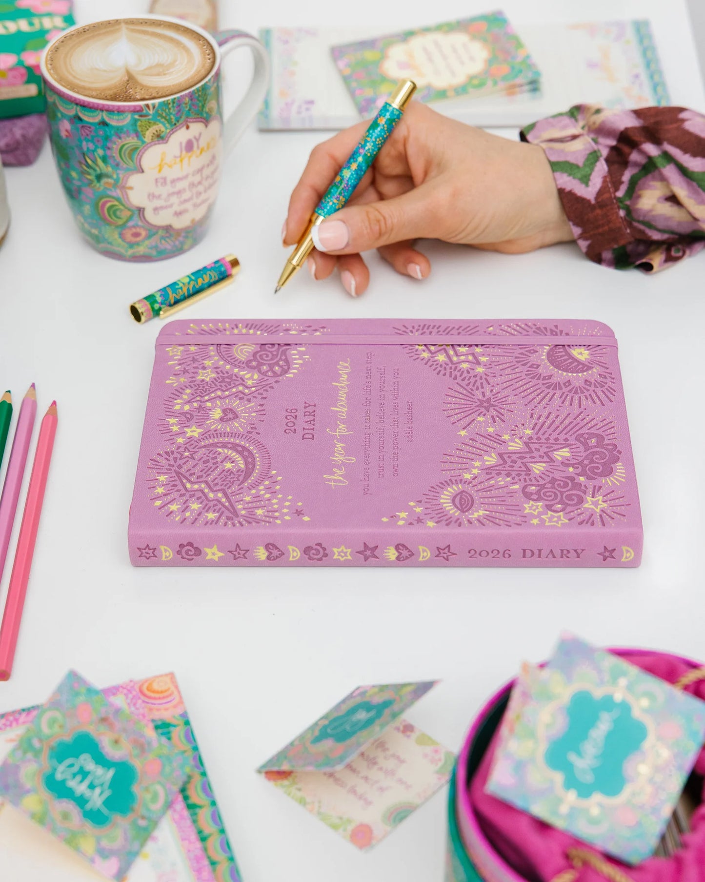 Intrinsic 2026 Diary The year for abundance - Moonlit Mauve