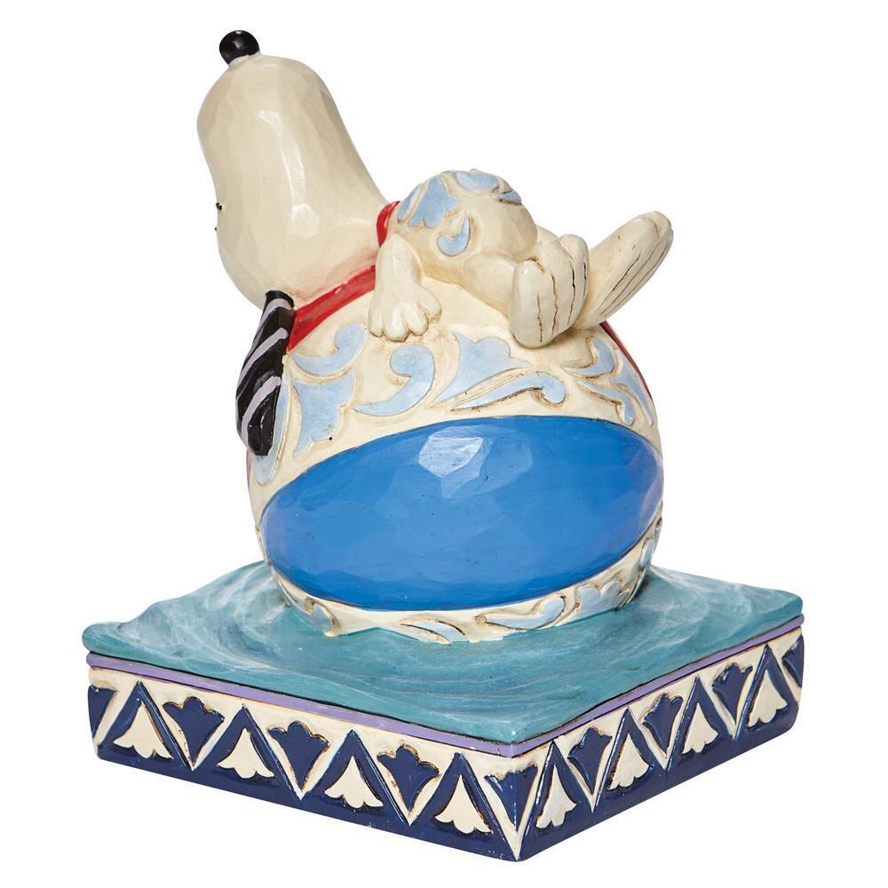 PEANUTS BY JIM SHORE SNOOPY ON BEACH BALL