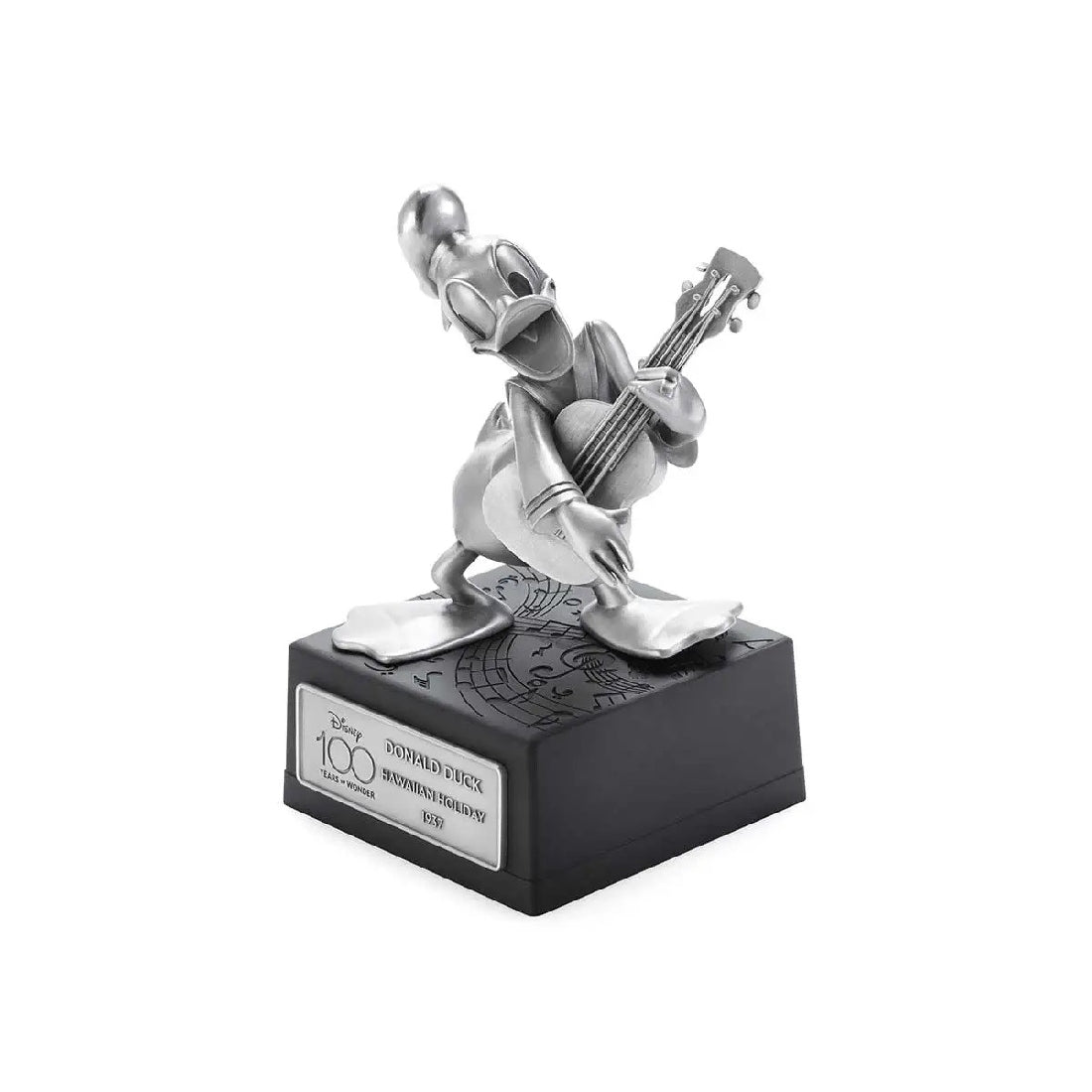DISNEY BY ROYAL SELANGOR FIGURINE DISNEY 100 DONALD DUCK 1937 LIMITED EDITION 17.5CM