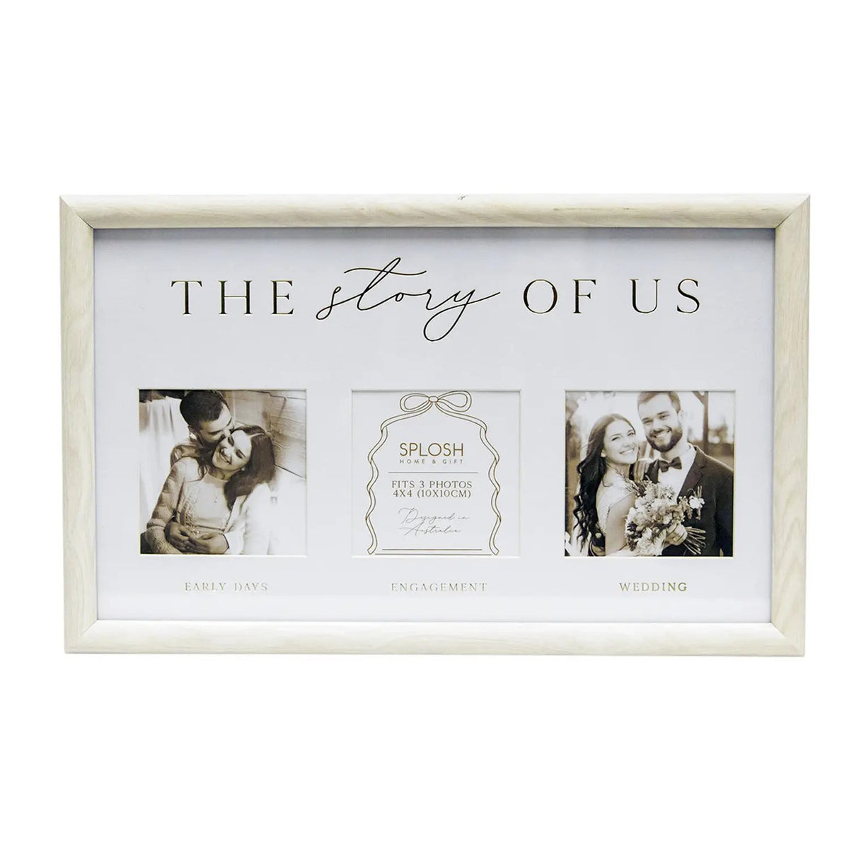 Wedding Photo Frame "Story Of Us" Collage