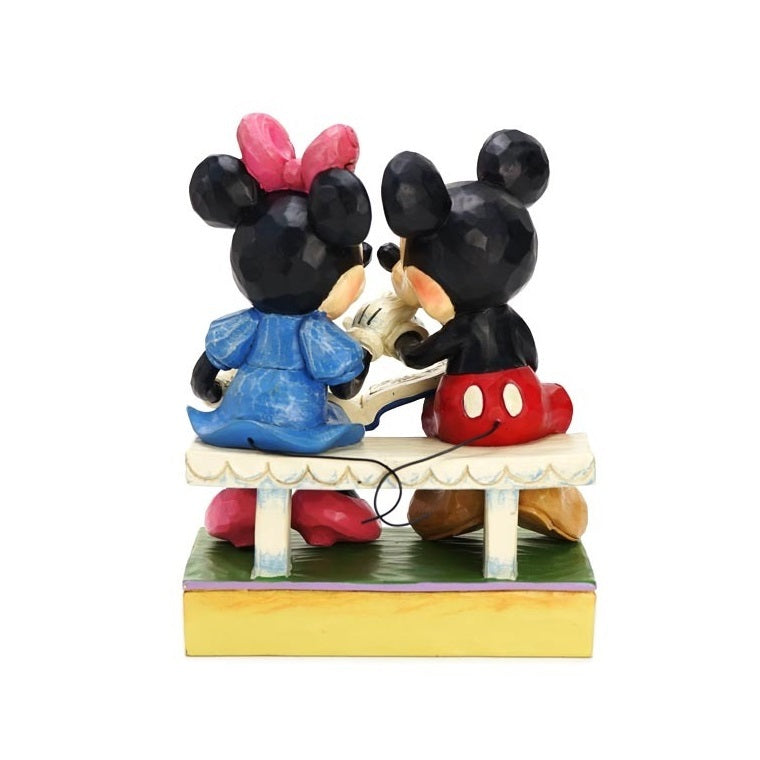 DISNEY TRADITIONS BY JIM SHORE MICKEY & MINNIE 85TH ANNIVERSARY