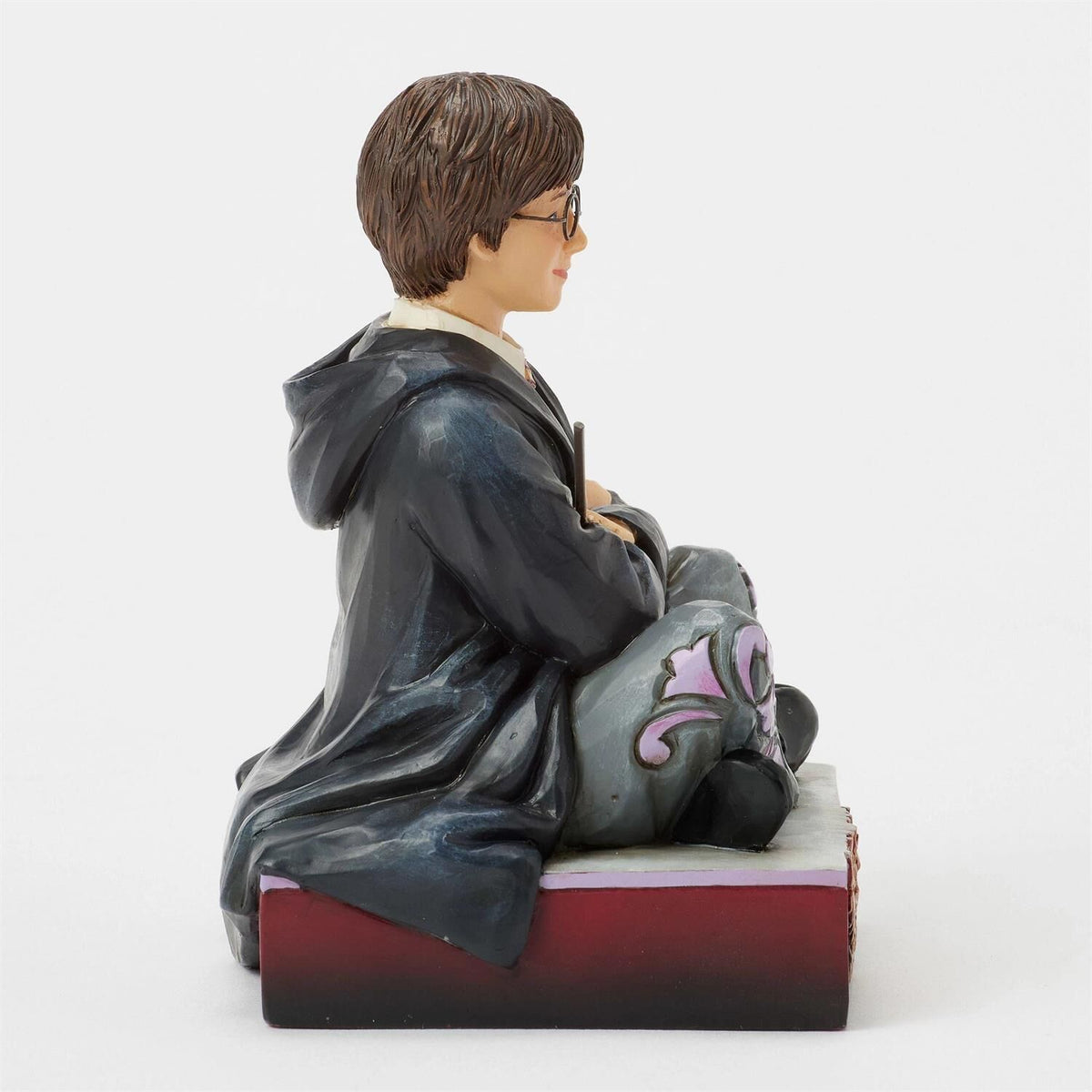 HARRY POTTER BY JIM SHORE HARRY WITH WAND SITTING