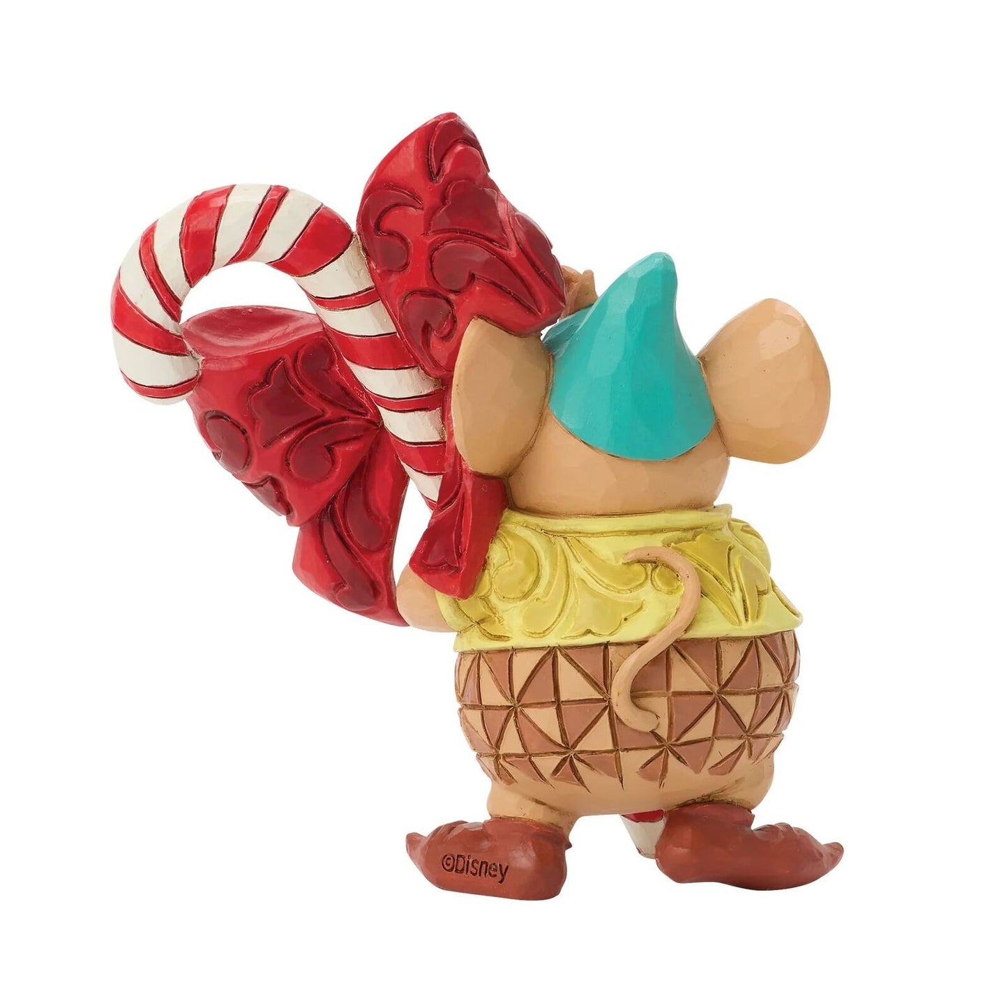DISNEY TRADITIONS BY JIM SHORE CHRISTMAS GUS WITH CANDY CANE