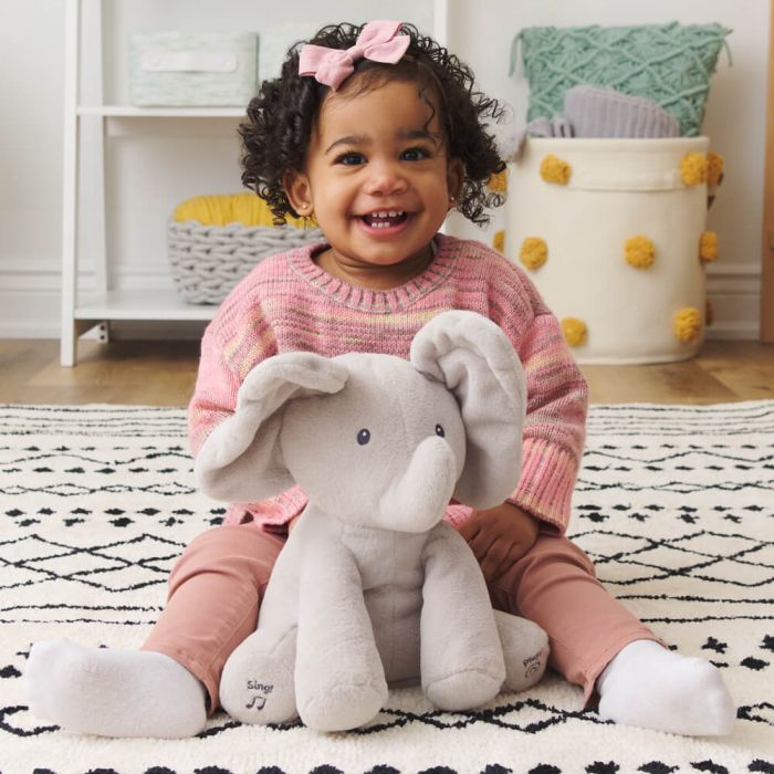 ANIMATED FLAPPY ELEPHANT BY GUND 30.5CM