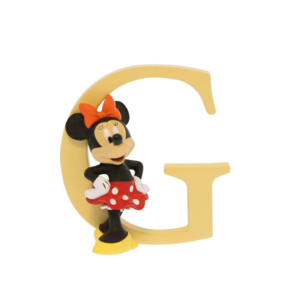 Disney Showcase Letter Figurine Minnie Mouse "G"