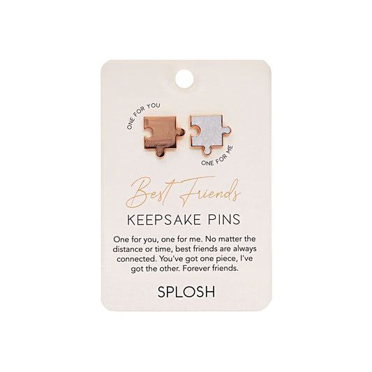 Keepsake Pin Forever Connected Best Friends