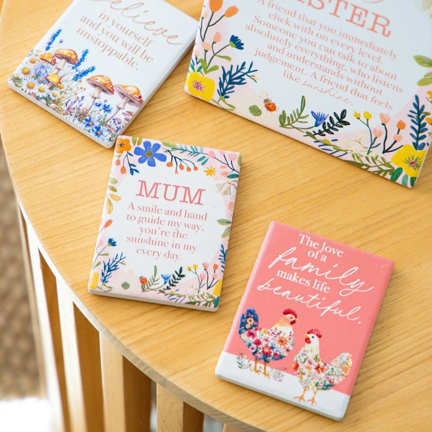 Ceramic Verse Magnet Cottage Grove Mum