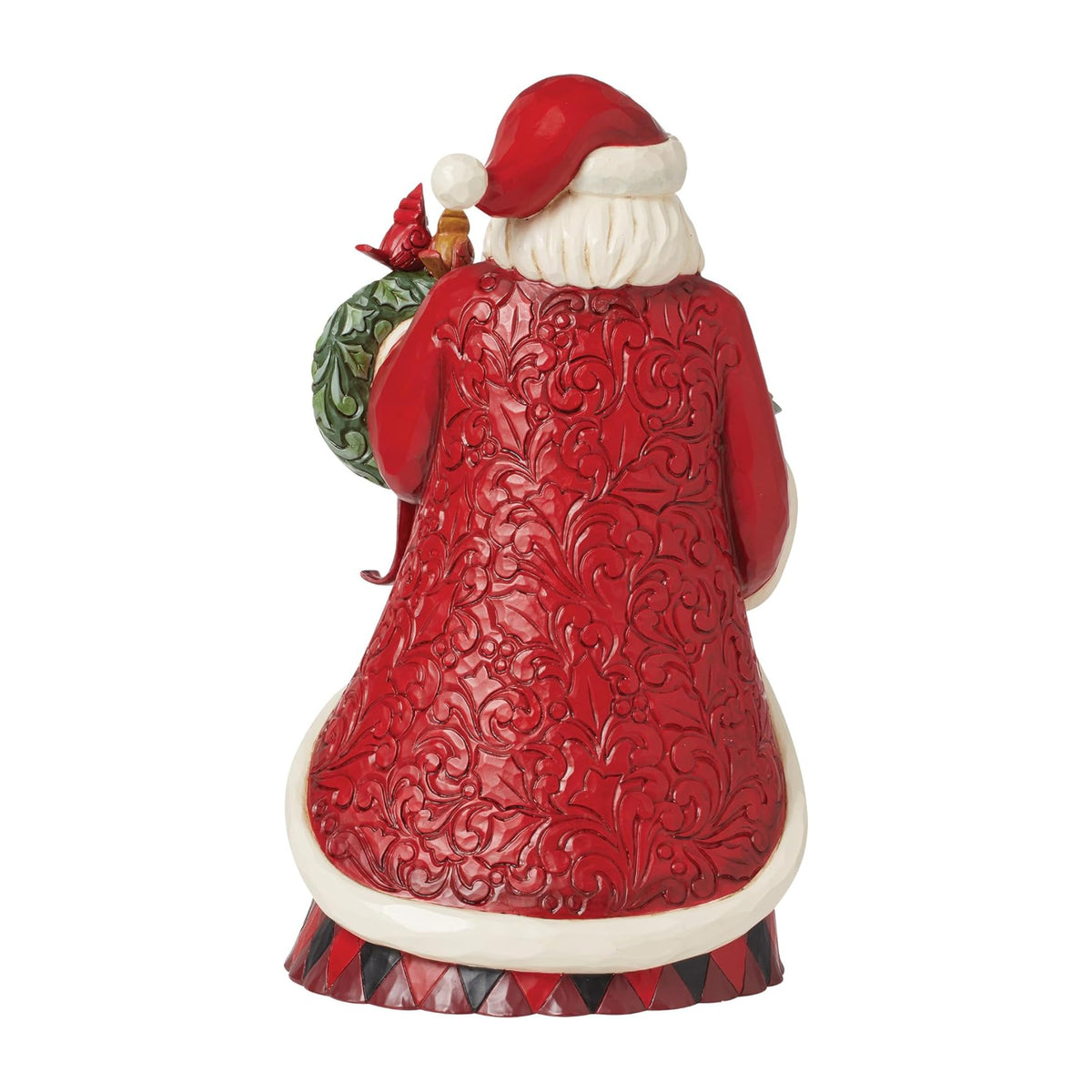 Heartwood Creek By Jim Shore Glen Santa With Bird House Figurine
