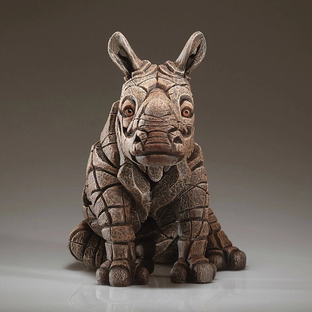 EDGE SCULPTURE RHINO CALF FIGURE