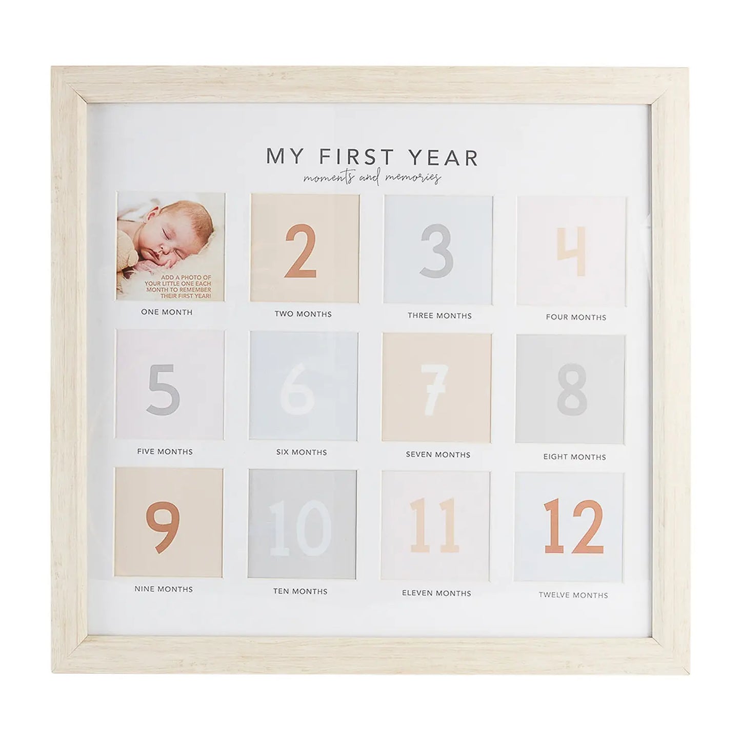 Baby First Year Photo Frame