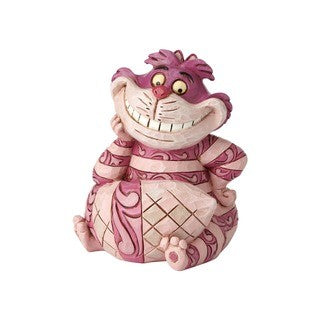 DISNEY TRADITIONS BY JIM SHORE ALICE IN WONDERLAND CHESHIRE CAT MINI 7CM