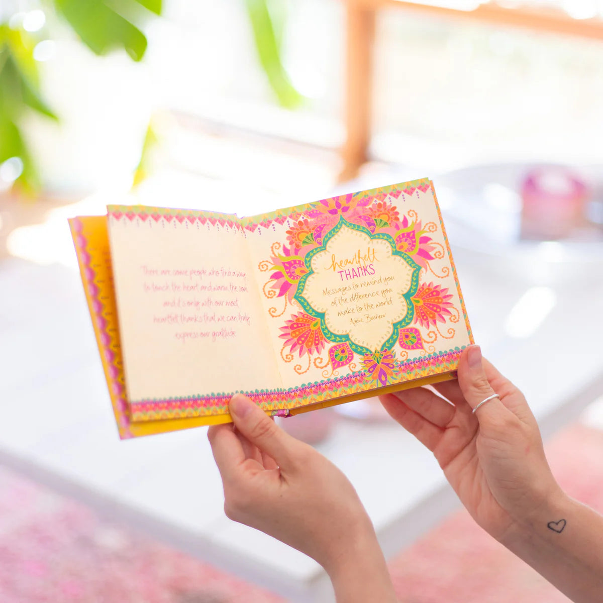 Intrinsic Quote Book Heartfelt Thanks