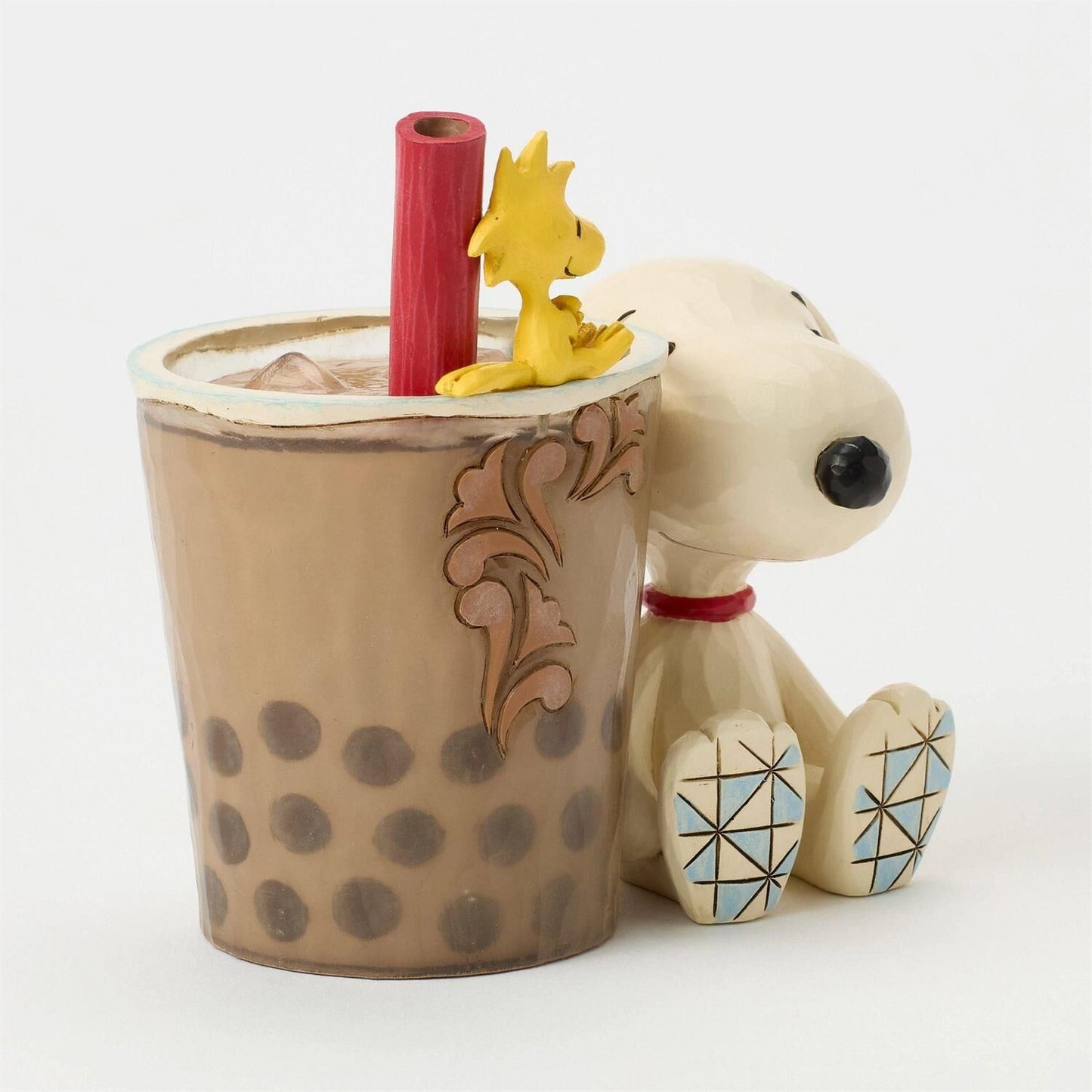 PEANUTS BY JIM SHORE SNOOPY AND WOODSTOCK BOBA