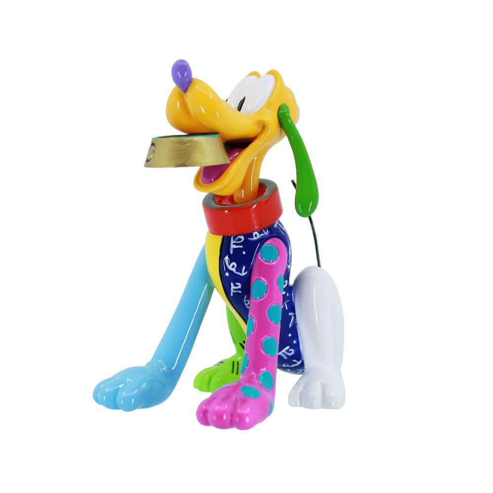 DISNEY BRITTO PLUTO 95TH ANNIVERSARY MINI FIGURINE