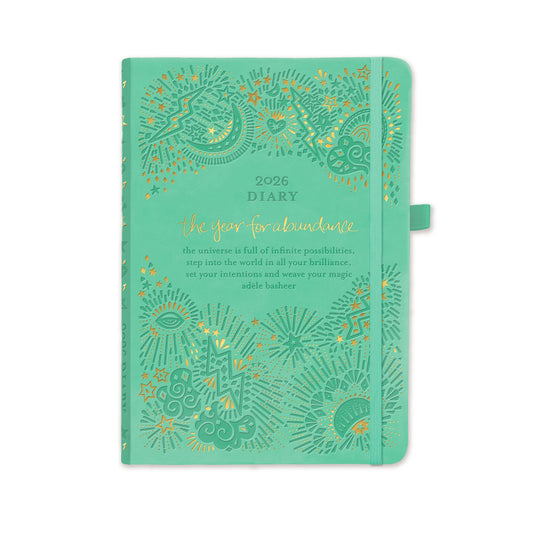 Intrinsic 2026 Diary The year for abundance - Tahitian Turquoise