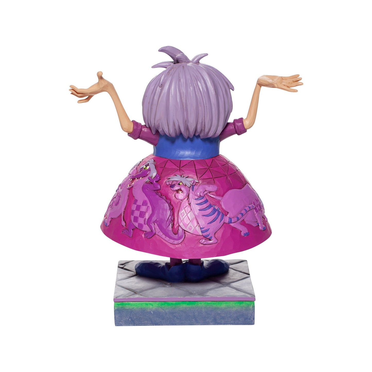 DISNEY TRADITIONS BY JIM SHORE MADAM MIN WITH SCENE 19CM