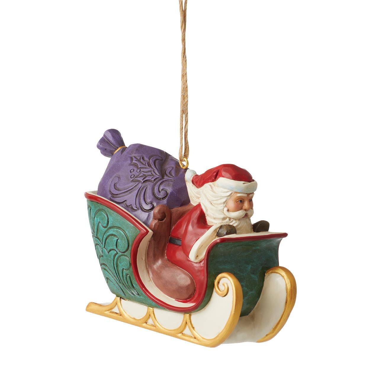 HEARTWOOD CREEK HANGING ORNAMENT NIGHT BEFORE CHRISTMAS SLEIGH