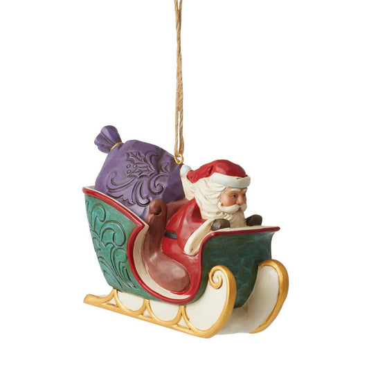 HEARTWOOD CREEK HANGING ORNAMENT NIGHT BEFORE CHRISTMAS SLEIGH