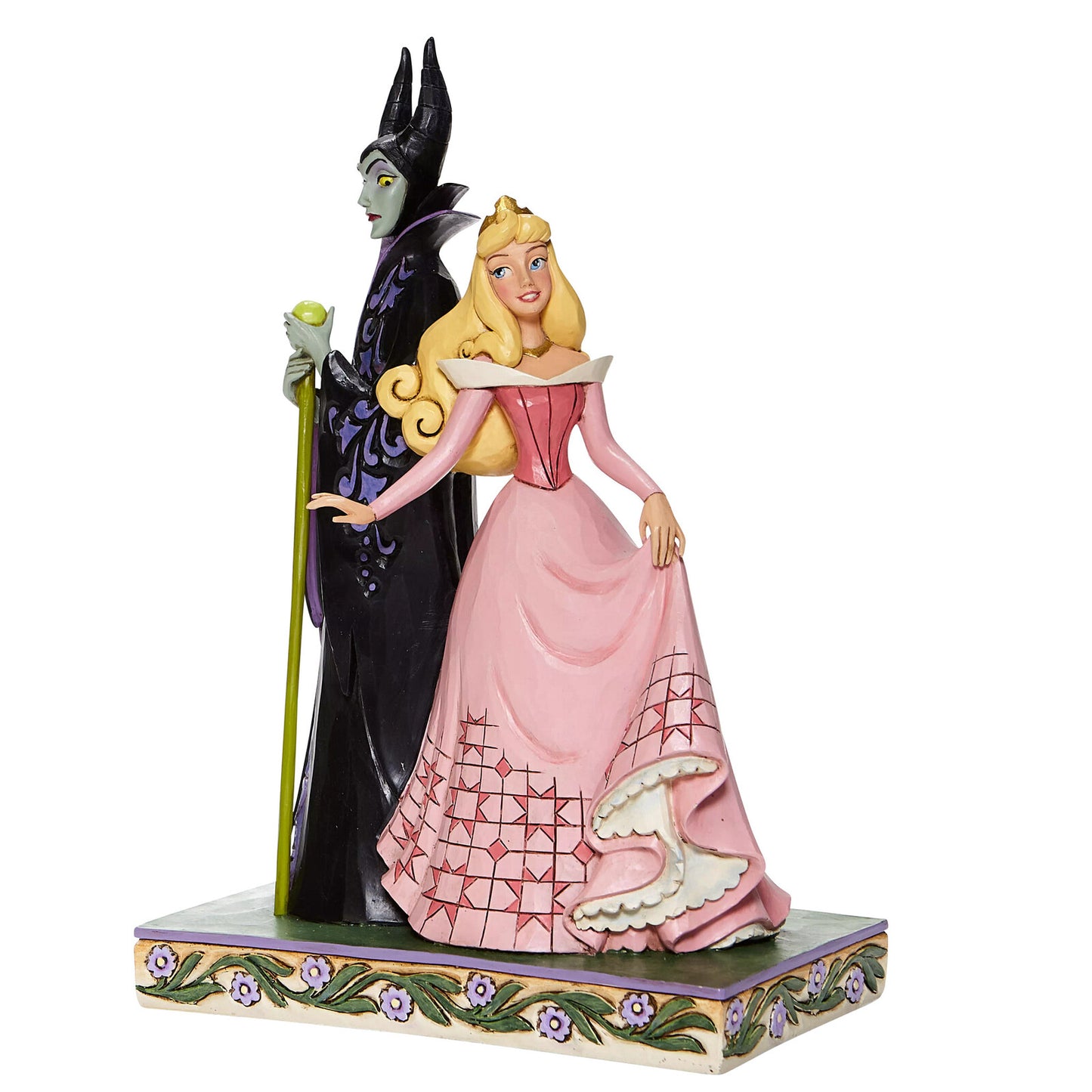 DISNEY TRADITIONS BY JIM SHORE AURORA & MALEFICENT