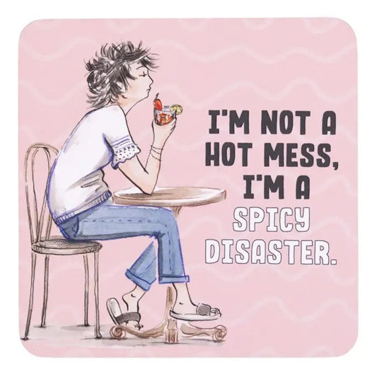 Olive & Co. Spicy Disaster Coaster